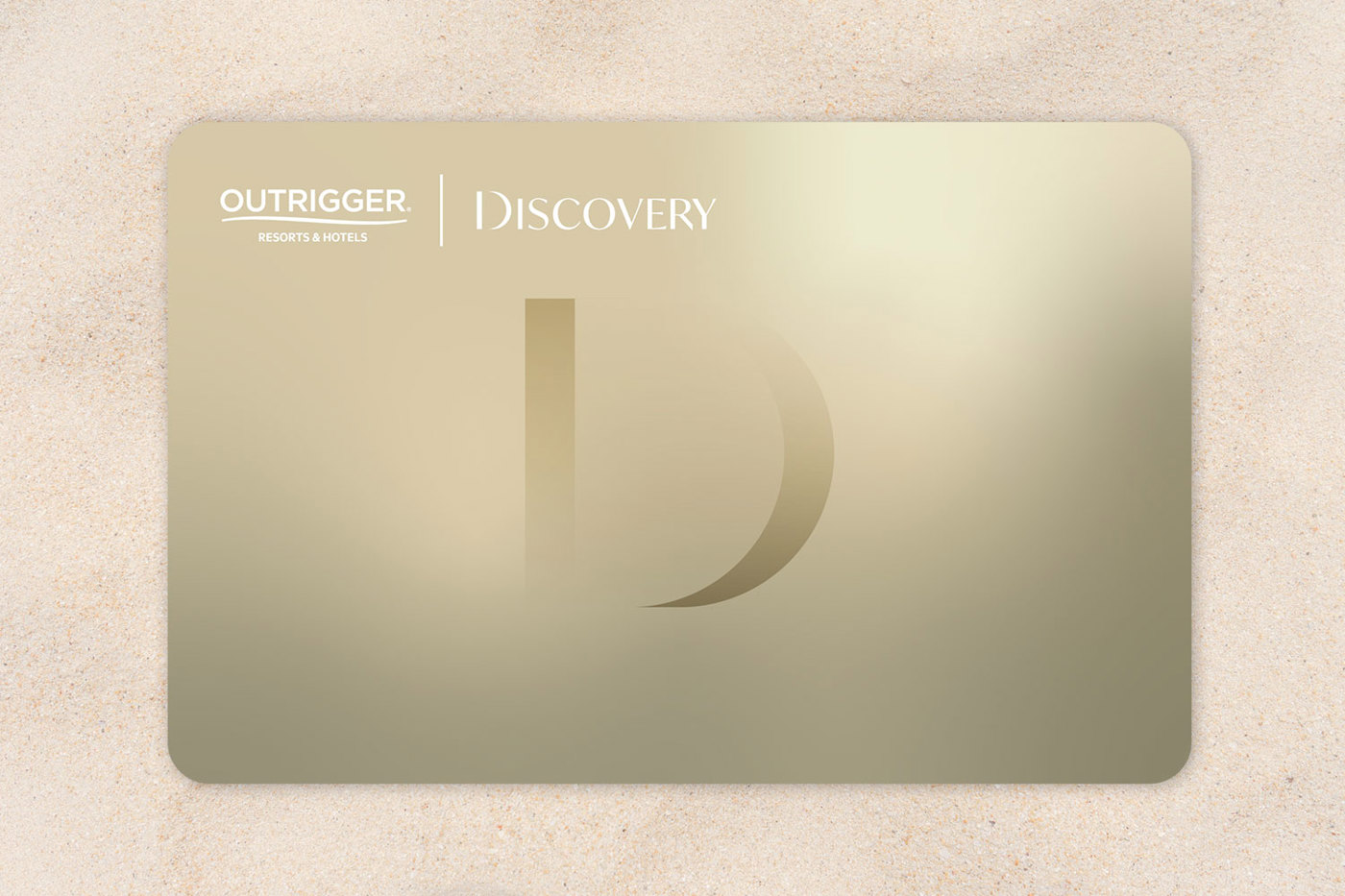 Gold Level Outrigger DISCOVERY membership card