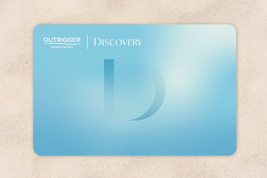 Carte de membre Outrigger DISCOVERY niveau Argent