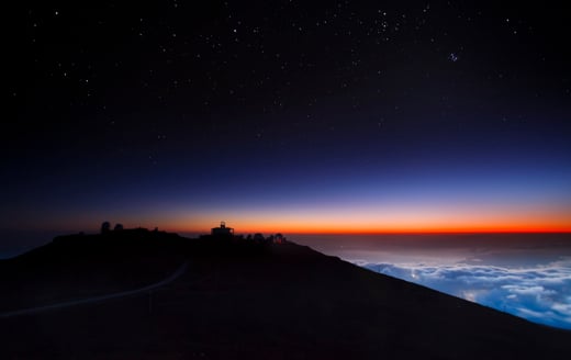Haleakala la nuit