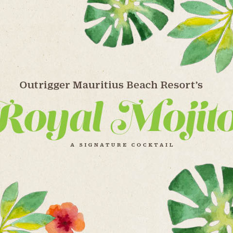 Royal Mojito Cocktail Recipe | Outrigger Mauritius Beach Resort