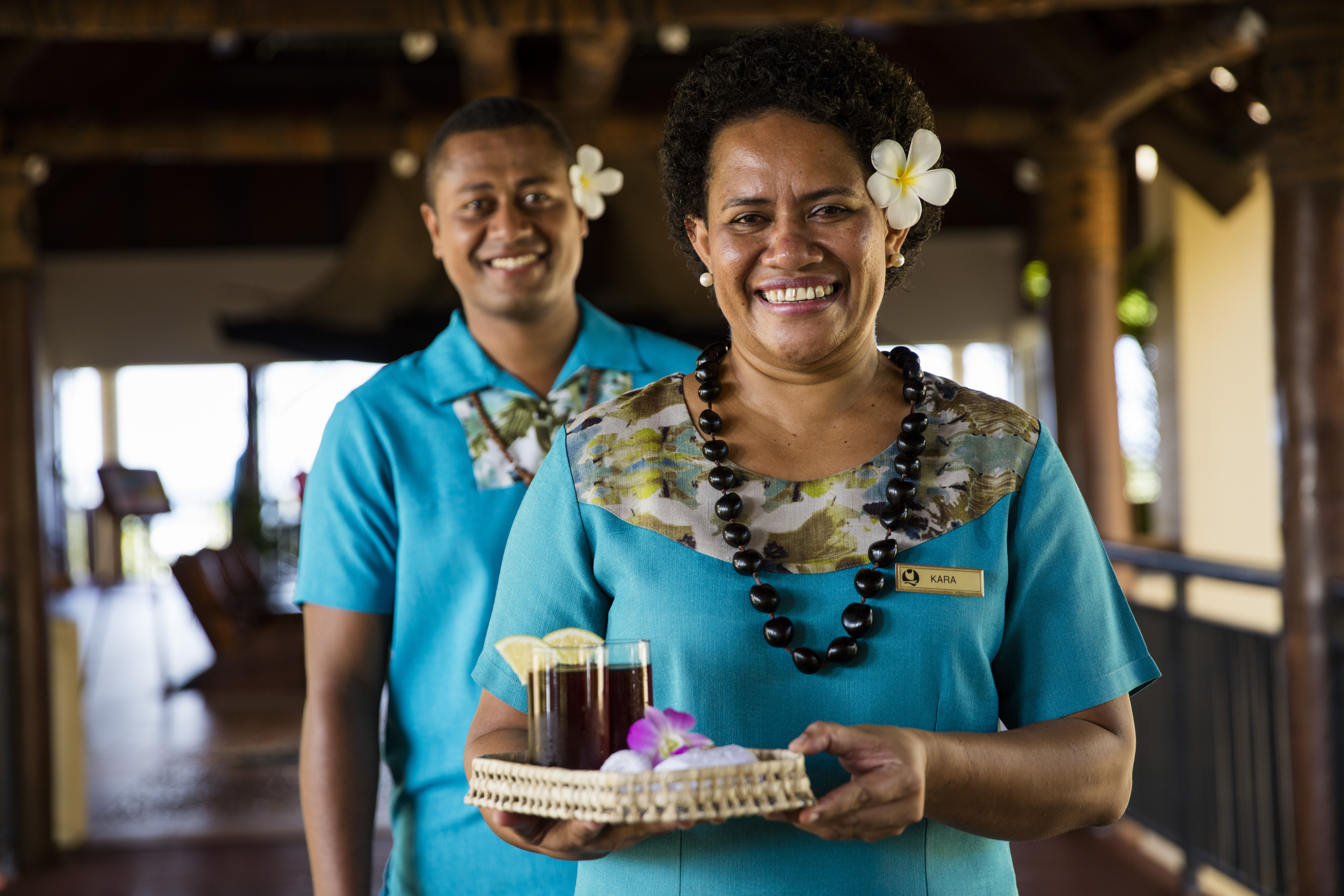 Outrigger Fiji Beach Resort welcome