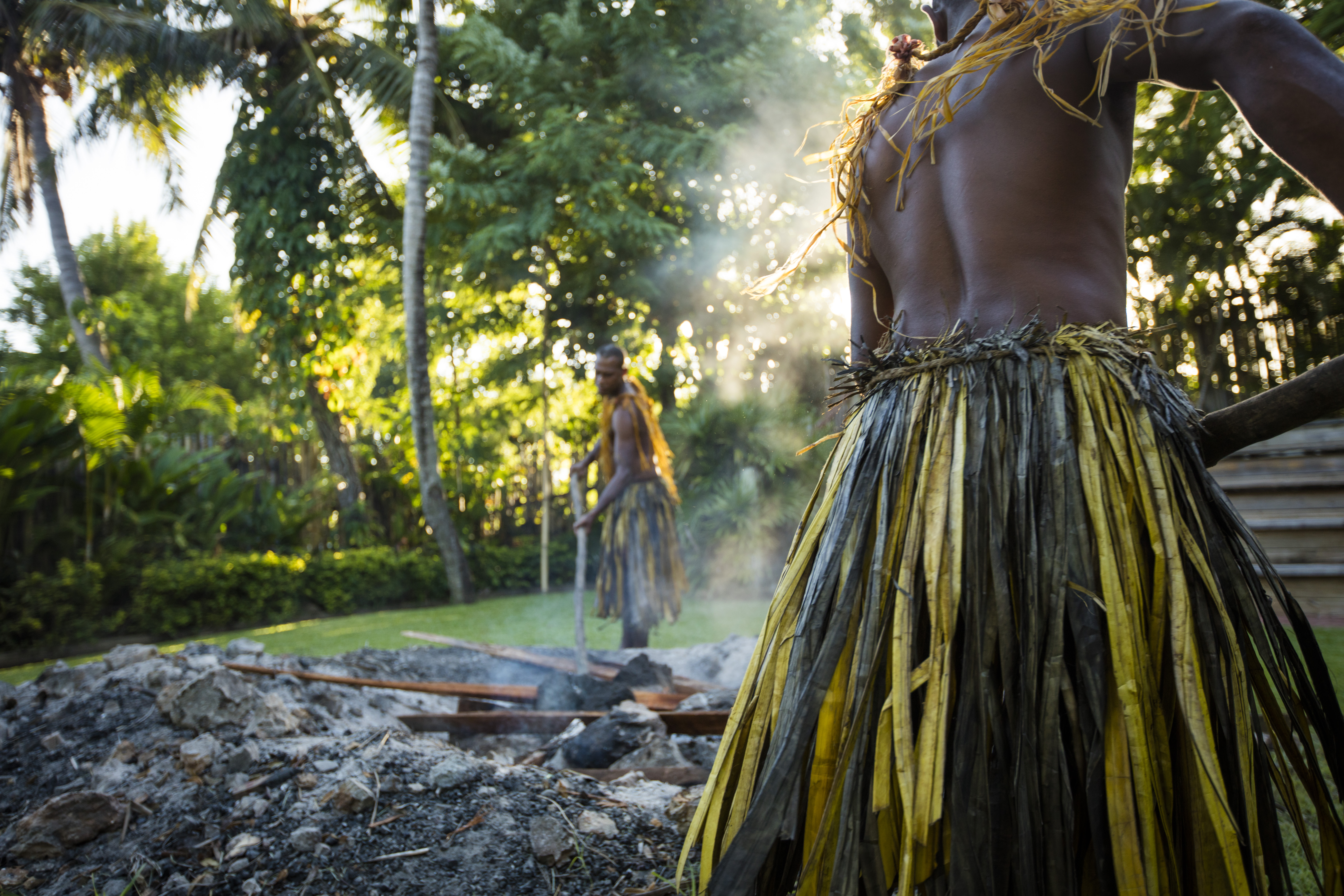Firewalking in Fiji