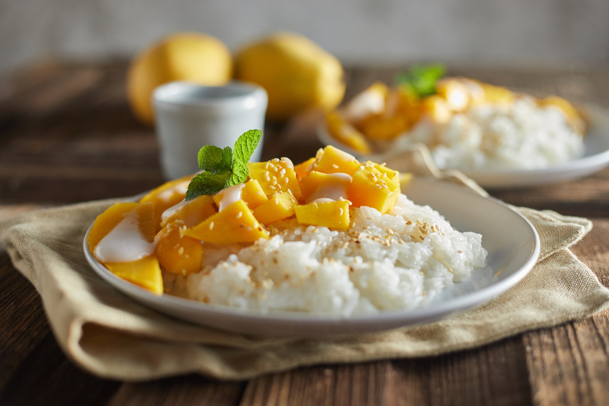 Mango sticky rice