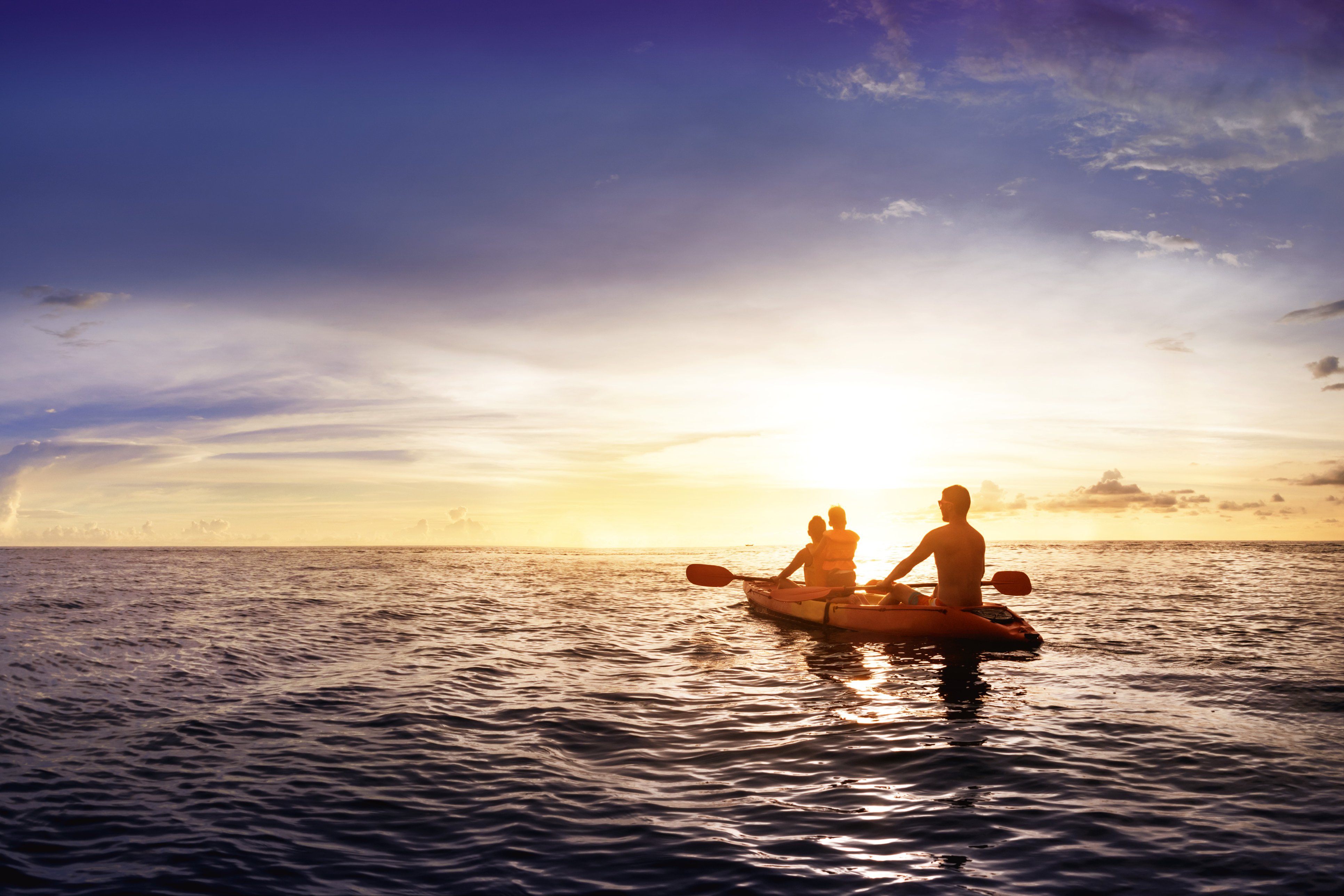 Kayaking in Mauritius