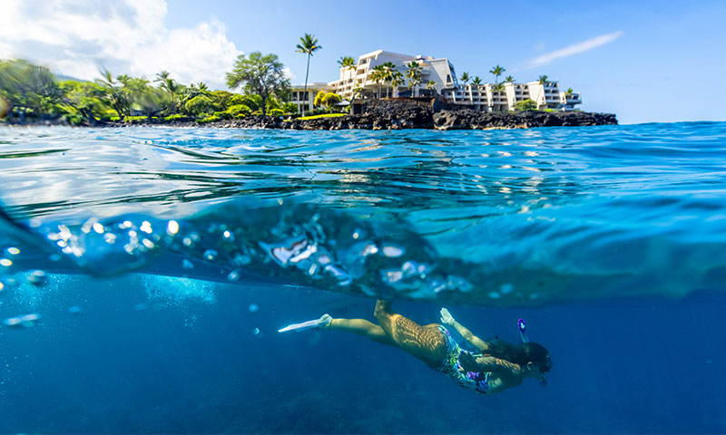 Snorkeling on Hawaii Island (Big Island)