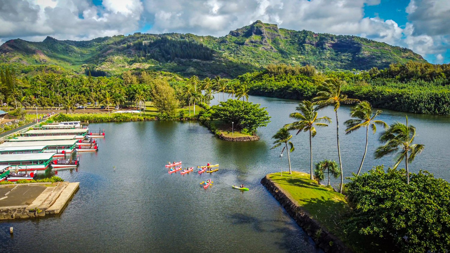 Kayaking in Kauai