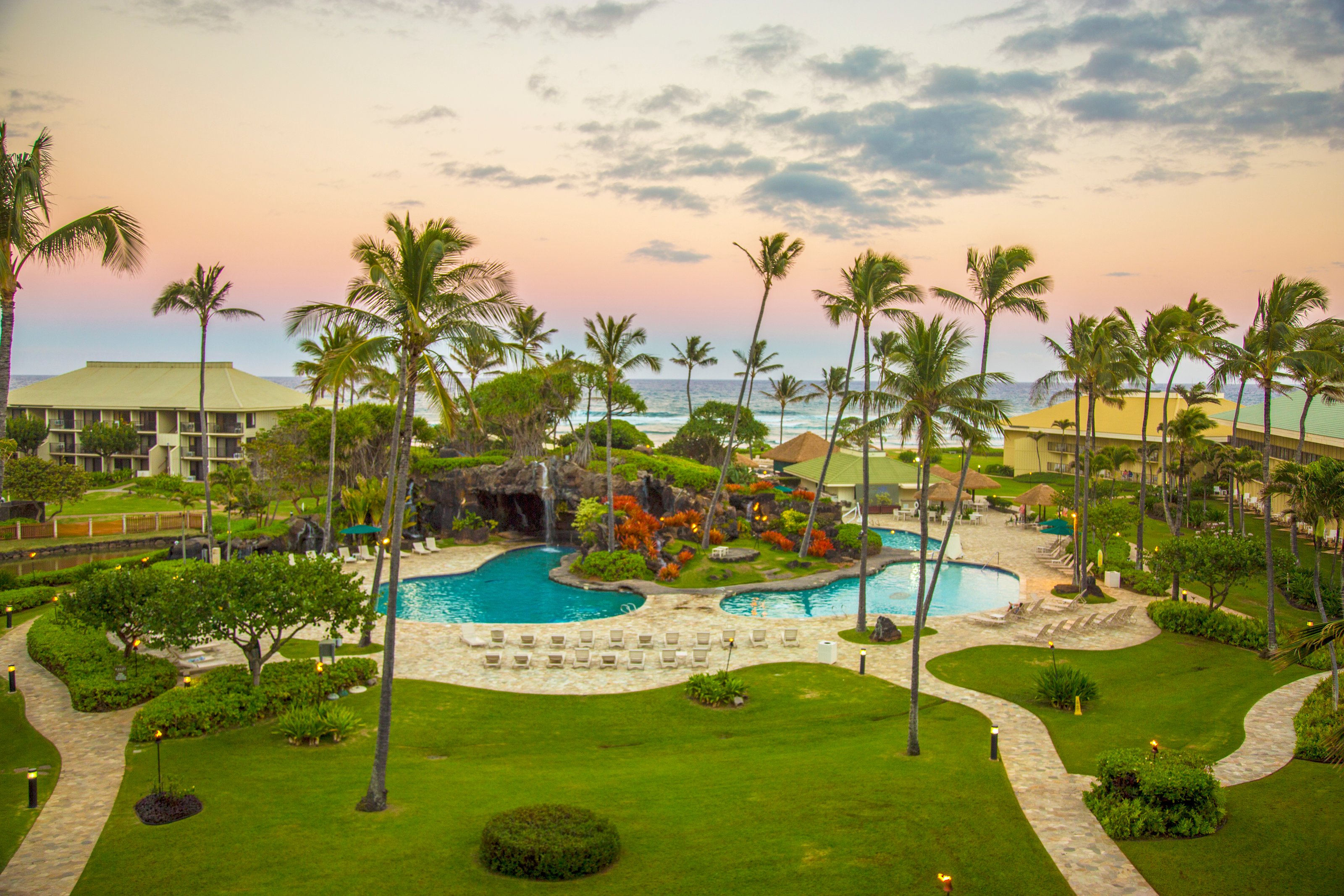 OUTRIGGER Kauai Beach Resort & Spa Aerial View