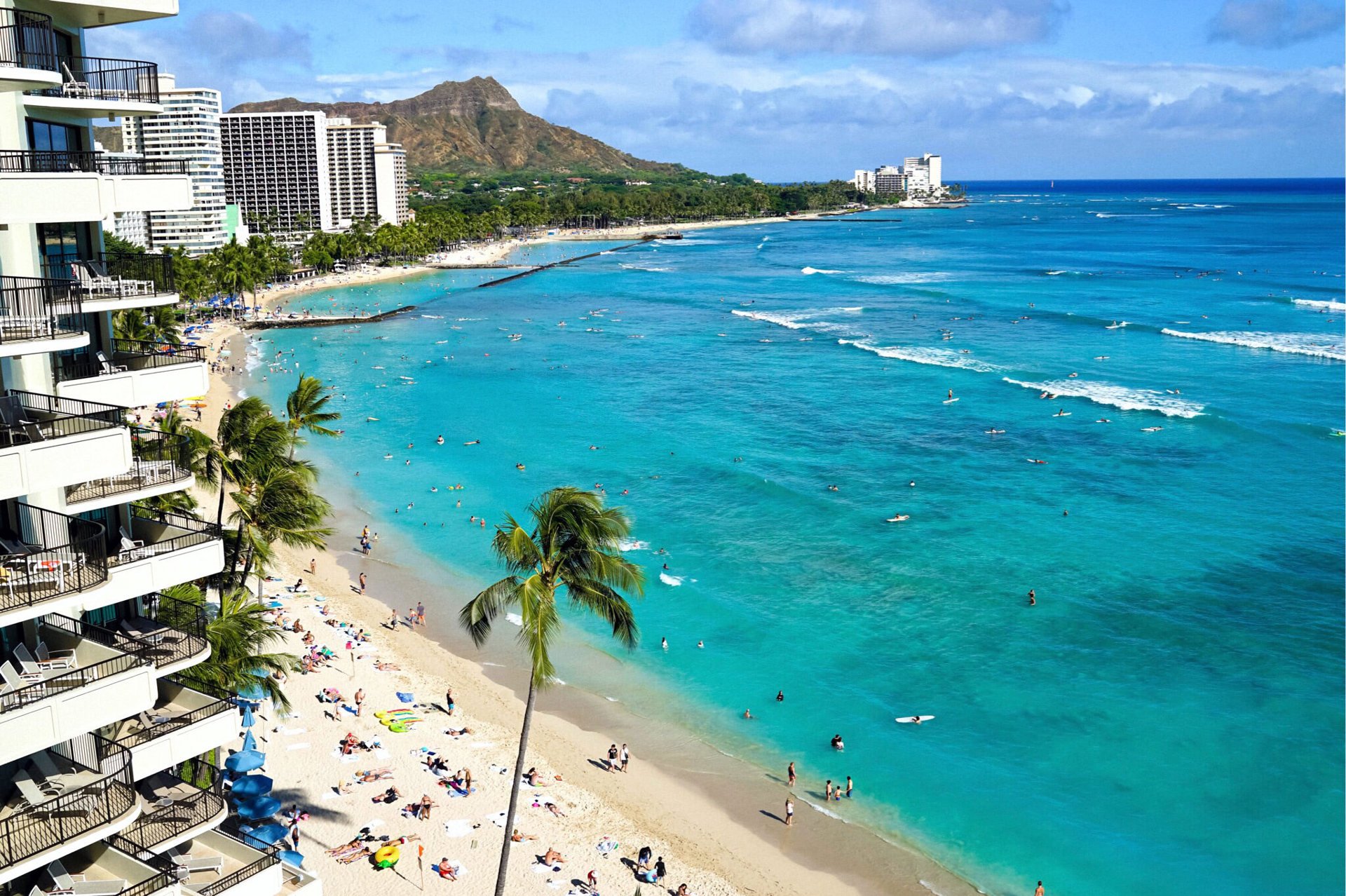 Outrigger Waikiki Beach Resort avec vue