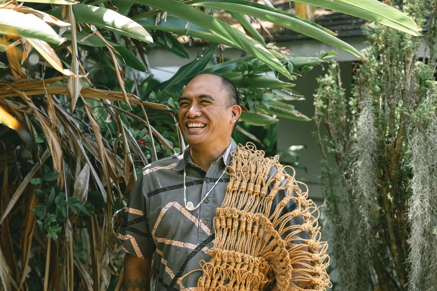 Couple in the lobby of OUTRIGGER Waikīkī Paradise Hotel